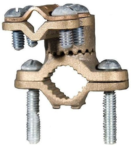 Morris 91696 Copper Ground Clamp - Serrated Collar Cable Adaptor