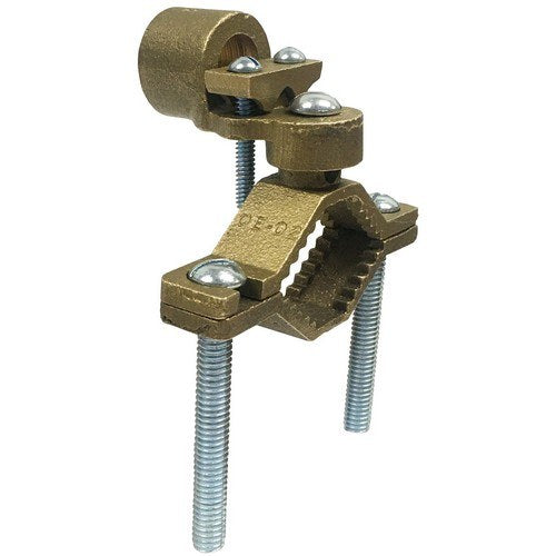 Morris 91702 Copper Ground Clamp - Rotatable Rigid Conduit Hub