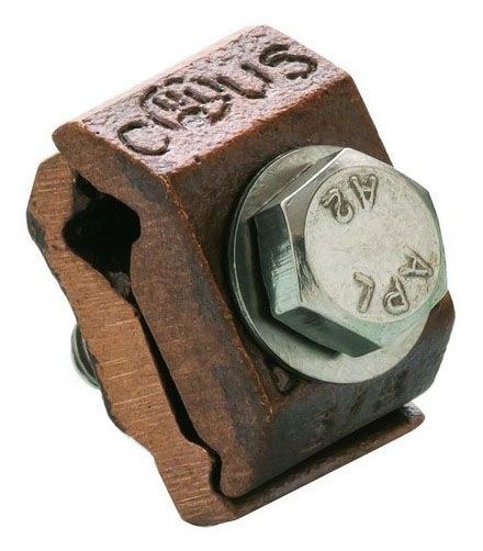 Morris 91713 Copper Rebar Ground Clamp - Lay-In