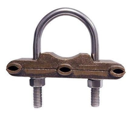 Morris 91776 Copper U-Bolt Ground Clamp