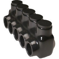 Morris 97515 Black Insulated Connector, Single Side Entry