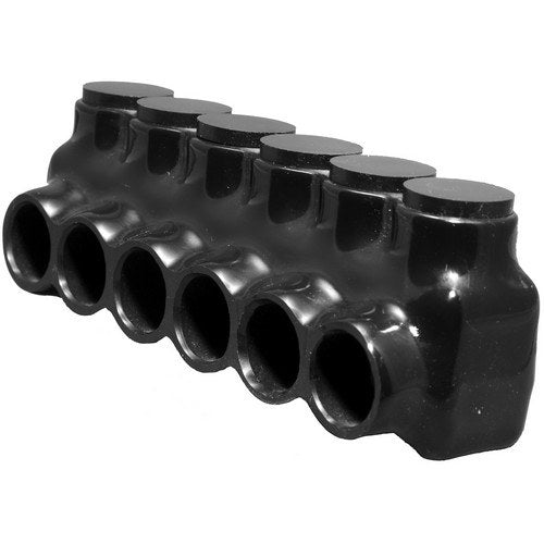 Morris 97528 Black Insulated Connector, Single Side Entry