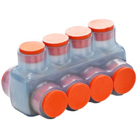 Morris 97540 Clear Insulated Connector, Dual Side Entry