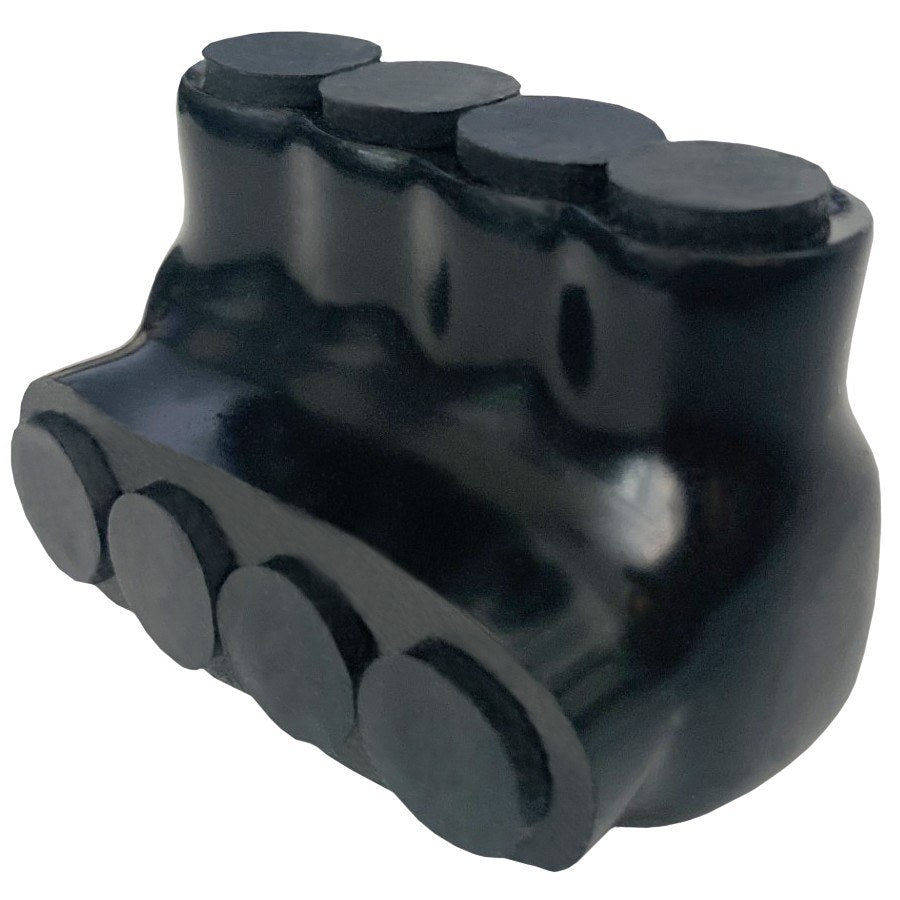 Morris 97564 Black Insulated Connector, Single Side Entry
