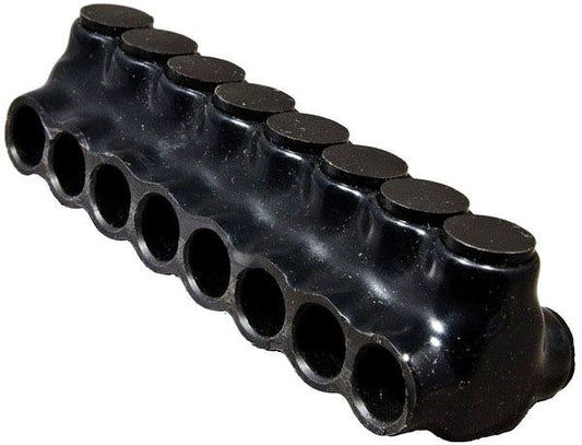 Morris 97618 Black Insulated Connector, Dual Side Entry