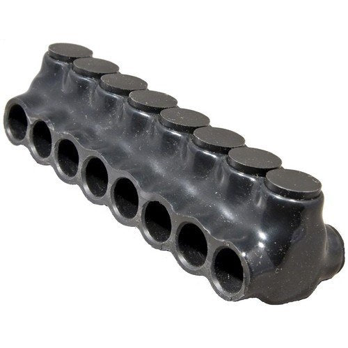 Morris 97638 Black Insulated Connector, Dual Side Entry