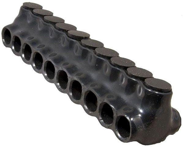 Morris 97670 Black Insulated Connector, Dual Side Entry