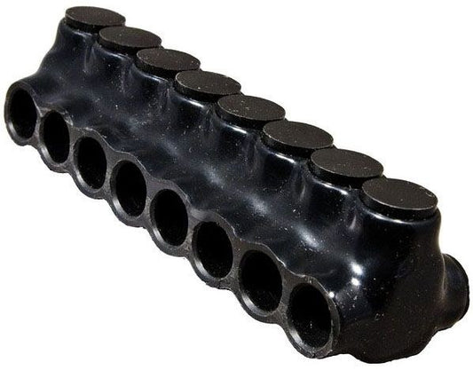 Morris 97678 Black Insulated Connector, Dual Side Entry