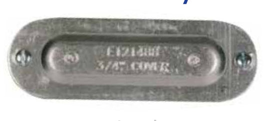 Morris 14008 Steel Conduit Body Cover