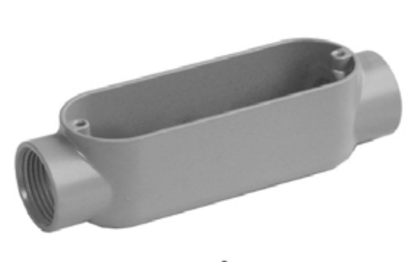 Morris 14139 Aluminum Rigid Conduit Body C Type, Threaded