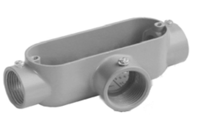 Morris 14263 Aluminum Combination Conduit Body T Type