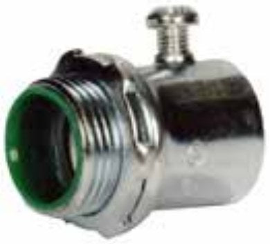 Morris 14899 EMT Set Screw Connector - Insulated Throat