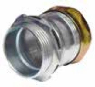 Morris 14979 Steel EMT Rain Tight Compression Connector