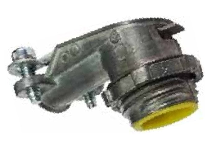 Morris 15152 Squeeze Box Connector 90 ° - Insulated Throat