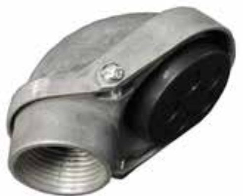 Morris 15539 Aluminum Service Entrance Cap - Conduit Mount Threaded
