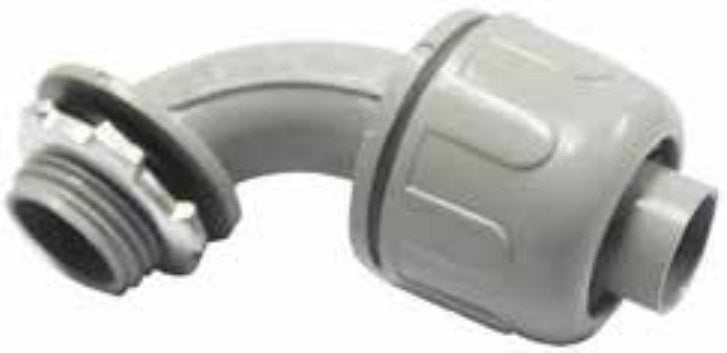 Morris 21828 Non-Metallic Liquid Tight Connector - 90°