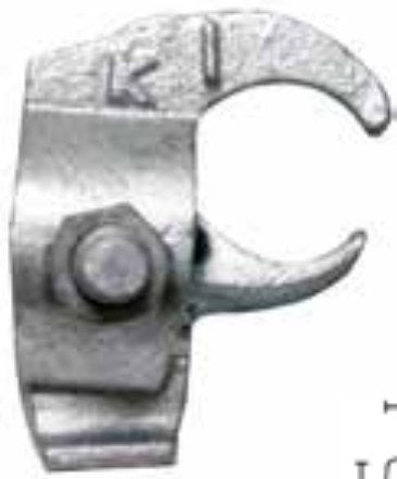 Morris 21878 Malleable Edge Pipe Clamp