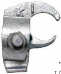 Morris 21878 Malleable Edge Pipe Clamp