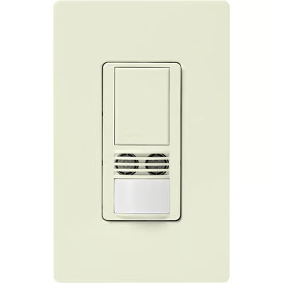 Lutron Maestro dual-tech occupancy sensor switch in Biscuit
