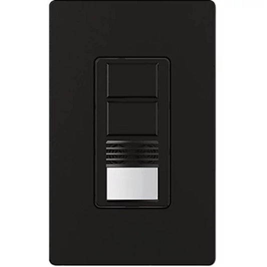 Lutron Maestro dual-tech occupancy sensor switch in Midnight