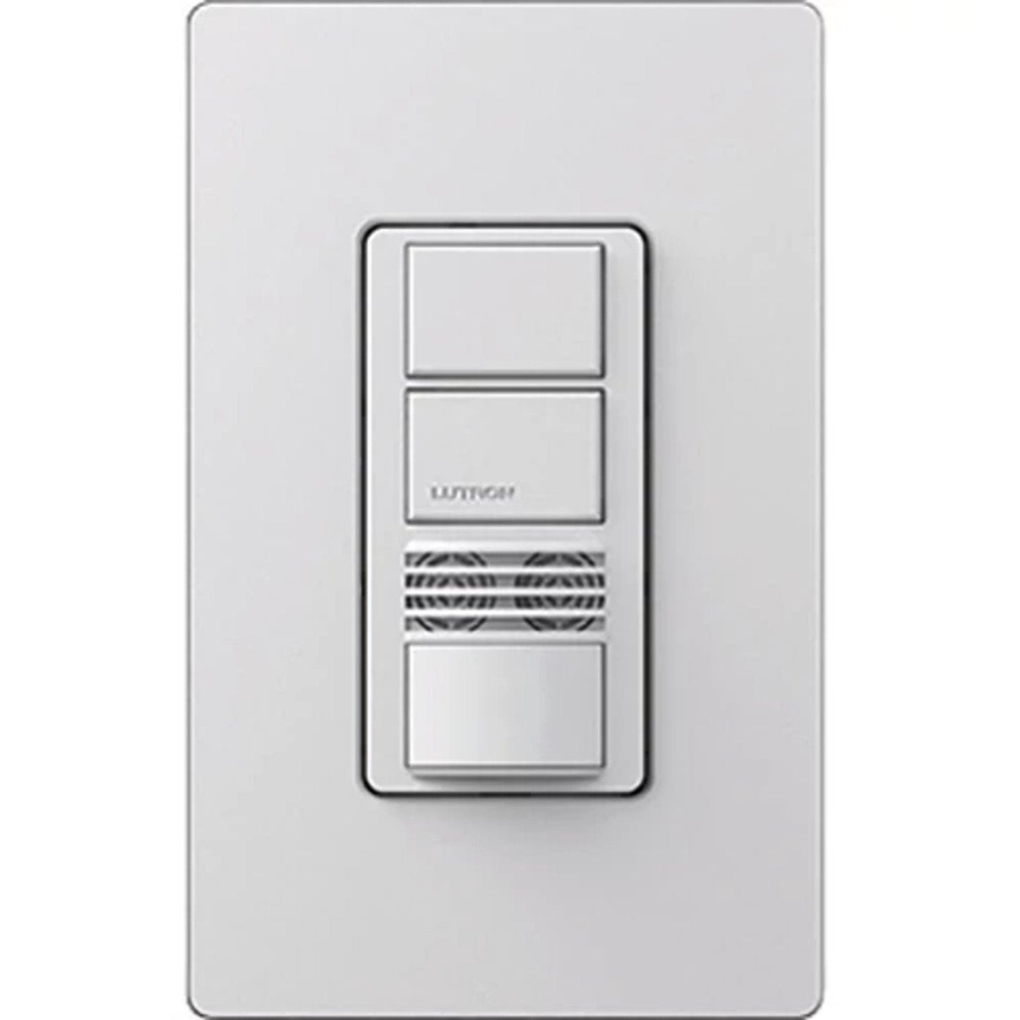 Lutron Maestro dual-tech occupancy sensor switch in Palladium