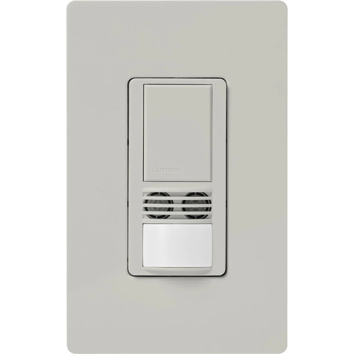 Lutron Maestro dual-tech occupancy sensor switch in Palladium