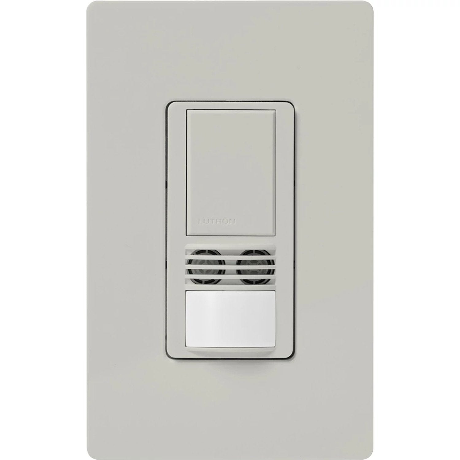 Lutron Maestro dual-tech occupancy sensor switch in Palladium