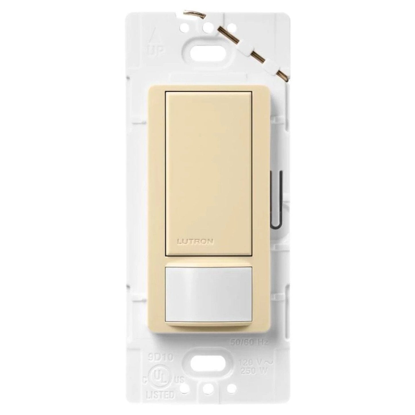 Lutron Maestro occupancy sensor switch in Ivory