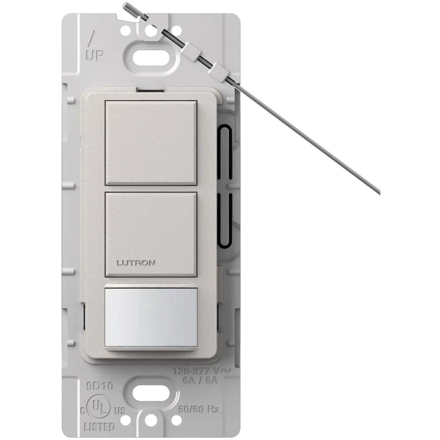 Lutron Maestro occupancy sensor switch in Taupe