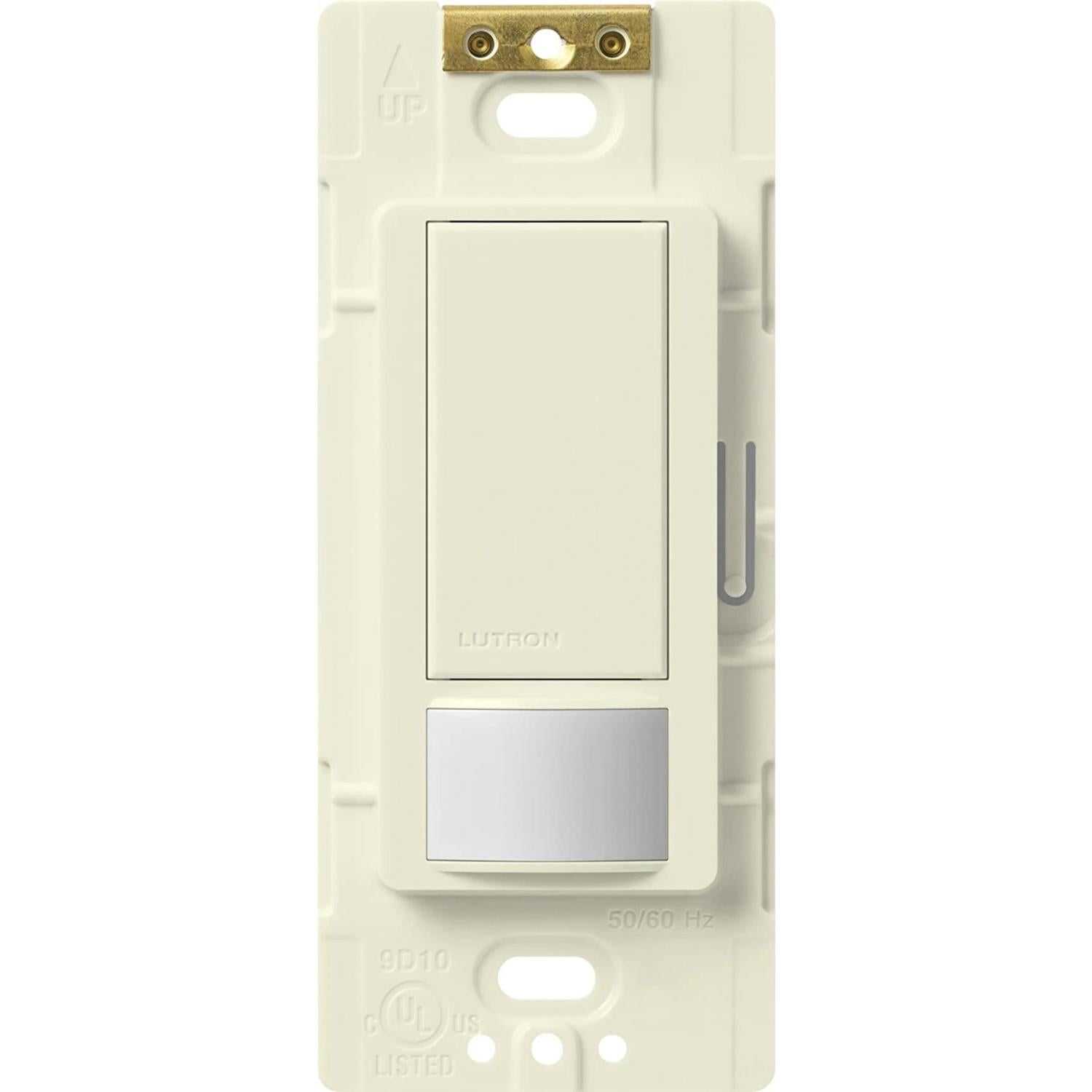 Lutron Maestro occupancy sensor switch in Biscuit