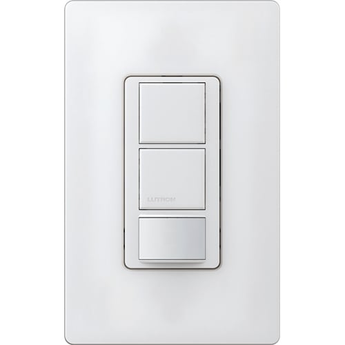 Lutron Maestro occupancy sensor switch in Snow White