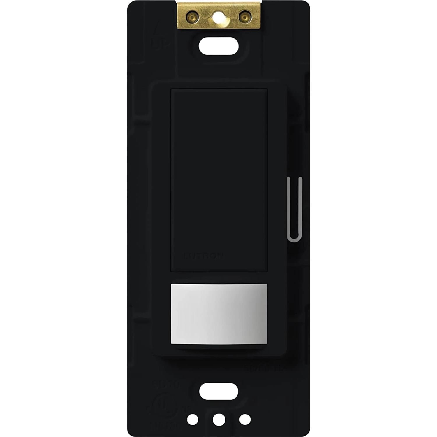 Lutron Maestro vacancy sensor switch in Midnight