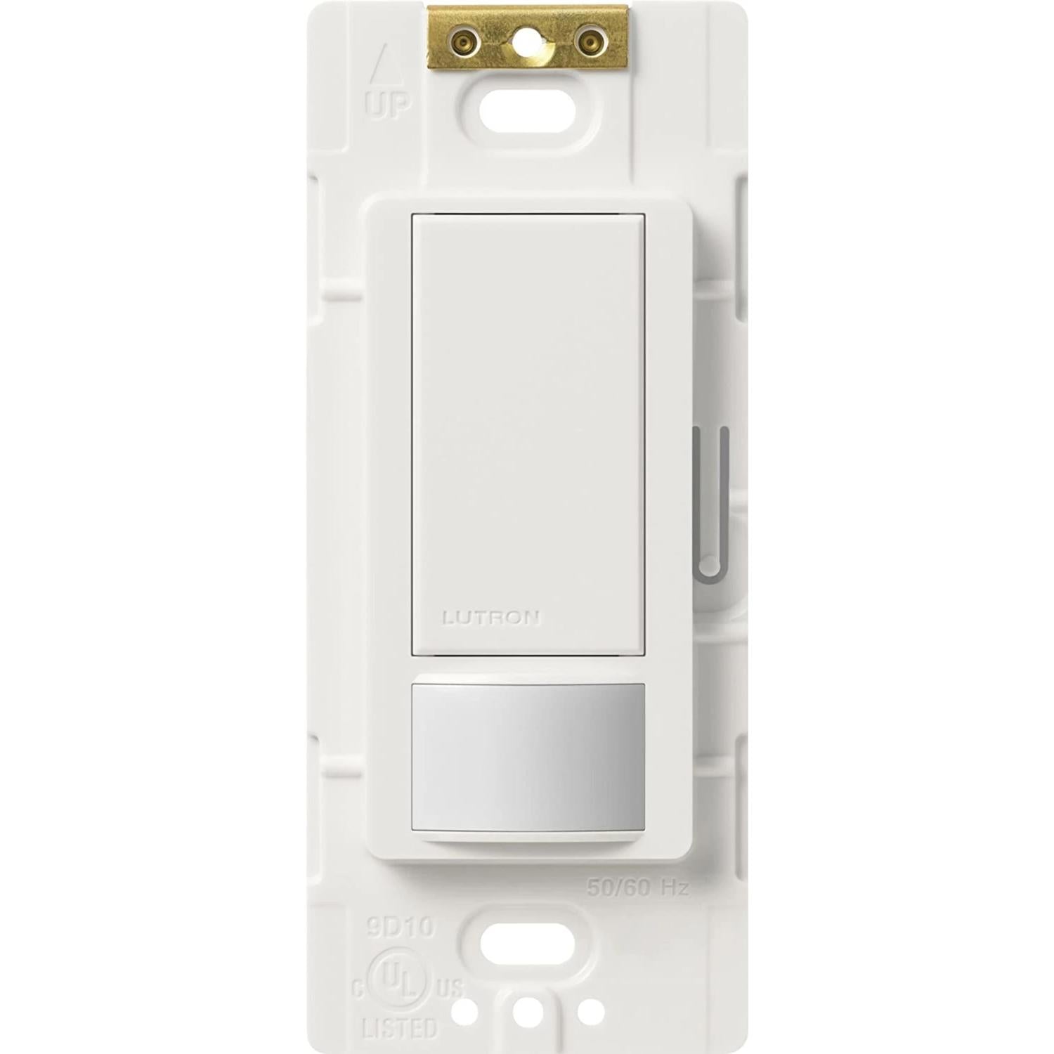 Lutron Maestro vacancy sensor switch in Snow White