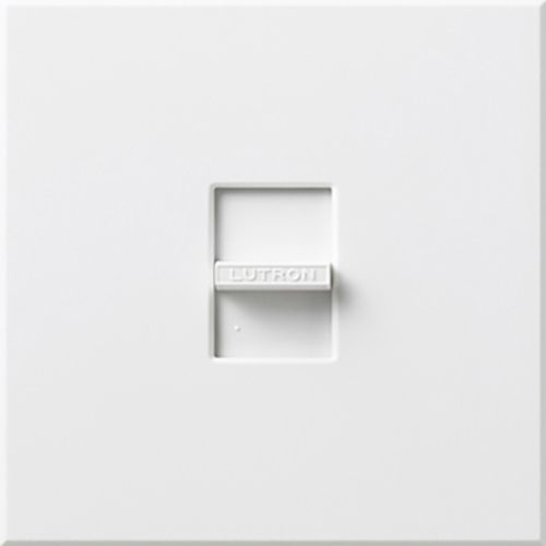 Lutron Nova T wall plate in White