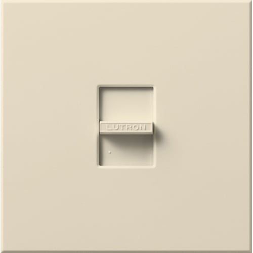 Lutron Nova 3-wire dimmer switch in Light Almond