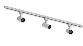 Nora Lighting NTLE-865940FW Track Lighting Kit