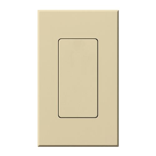 Lutron Nova T wall plate in Ivory