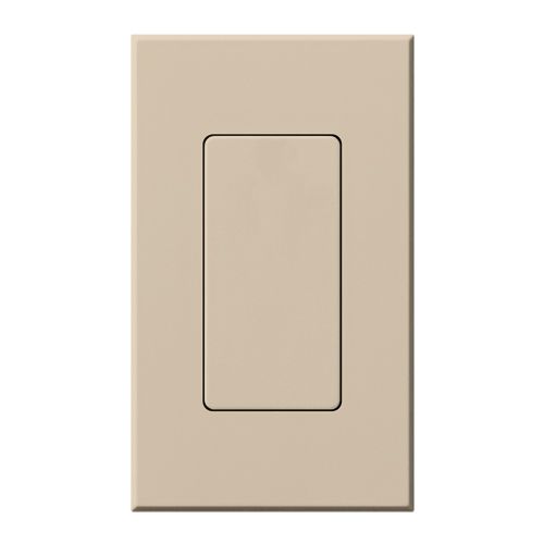 Lutron Nova T wall plate in Taupe