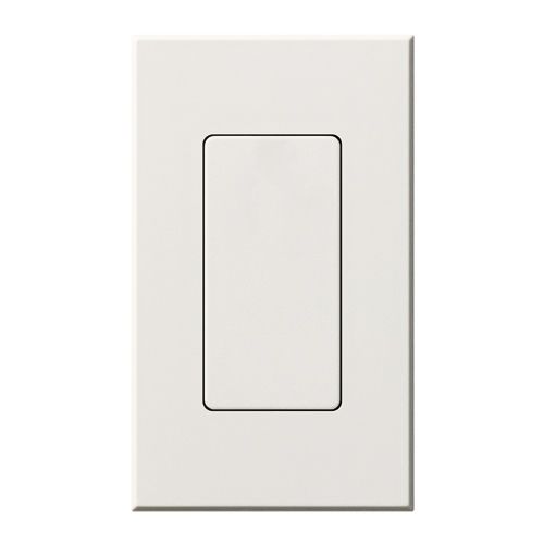 Lutron Nova T wall plate in White