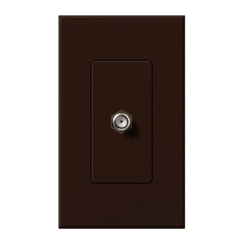 Lutron Nova T wall plate in Brown