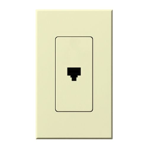 Lutron Architectural wall plate in Almond