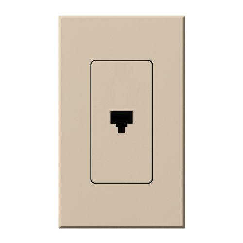 Lutron Architectural wall plate in Taupe