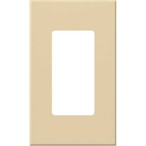 Lutron Nova T wall plate in Ivory