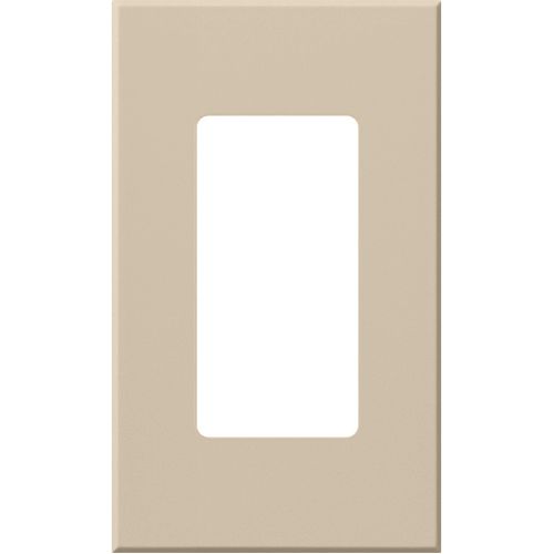 Lutron Nova T wall plate in Taupe