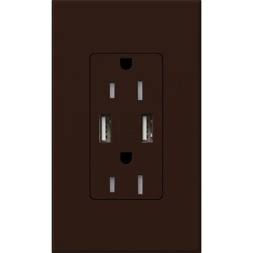 Lutron NTR-15-UBTR-BR Wall Plate