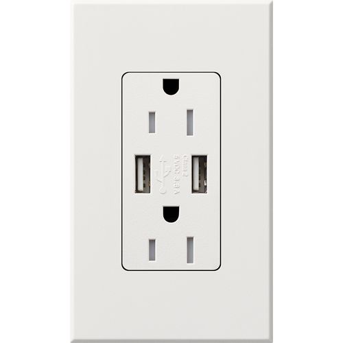 Lutron NTR-15-UBTR-WH Wall Plate