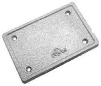 Orbit 1-Gang Malleable Iron FS/FD Blank Cover 1MFCB