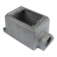 Orbit 1-Gang Malleable Iron Cast Device Box Dead-end 1/2 in 2.7 in Deep 1MFD50