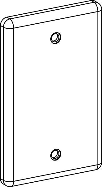 Orbit 1-Gang Gray Plastic Cover & Gasket Weatherproof Cover 1PC-G - SKU 1PCG