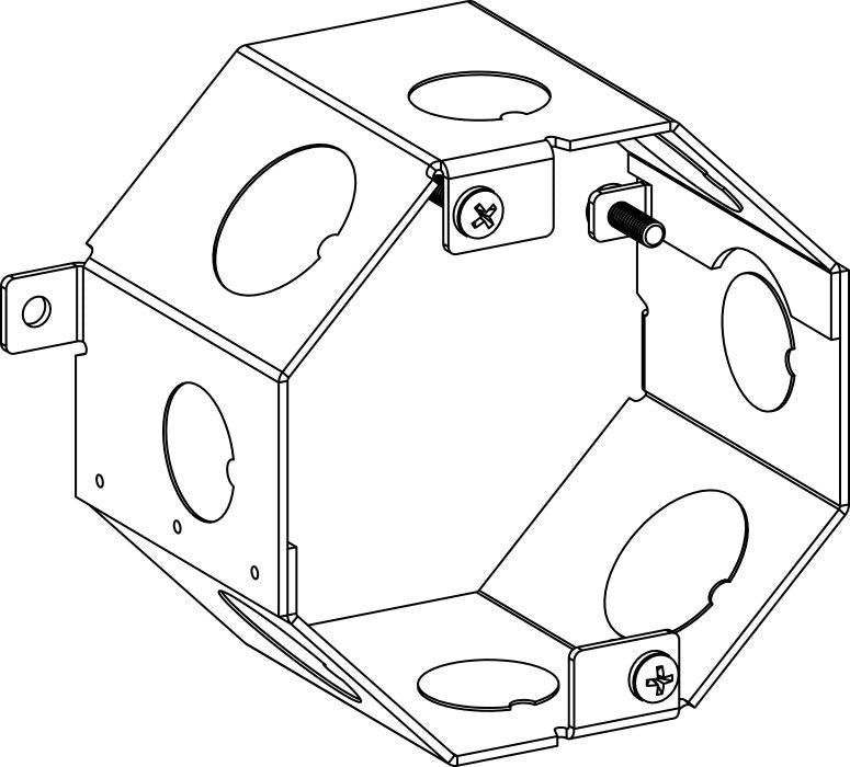 Orbit Concrete Box 2-1/2 in Deep 25CB